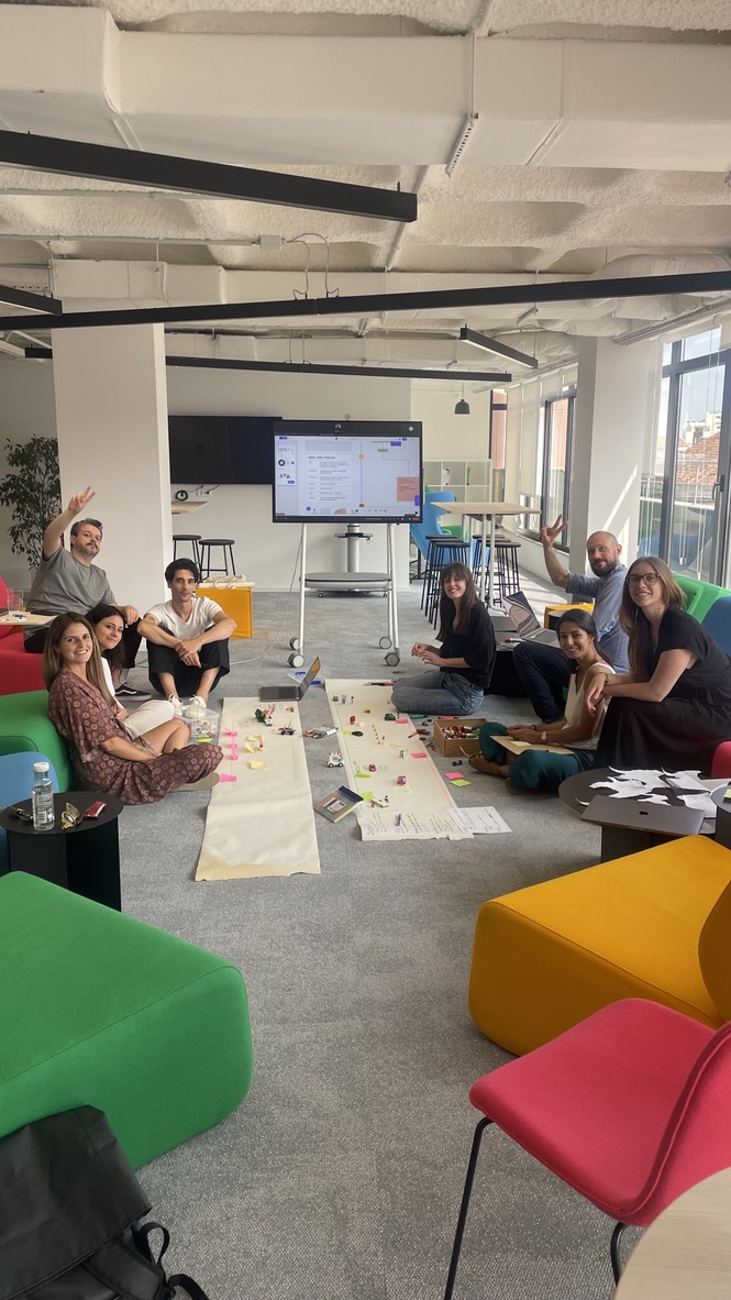 Volkswagen team workshop in Lisbon