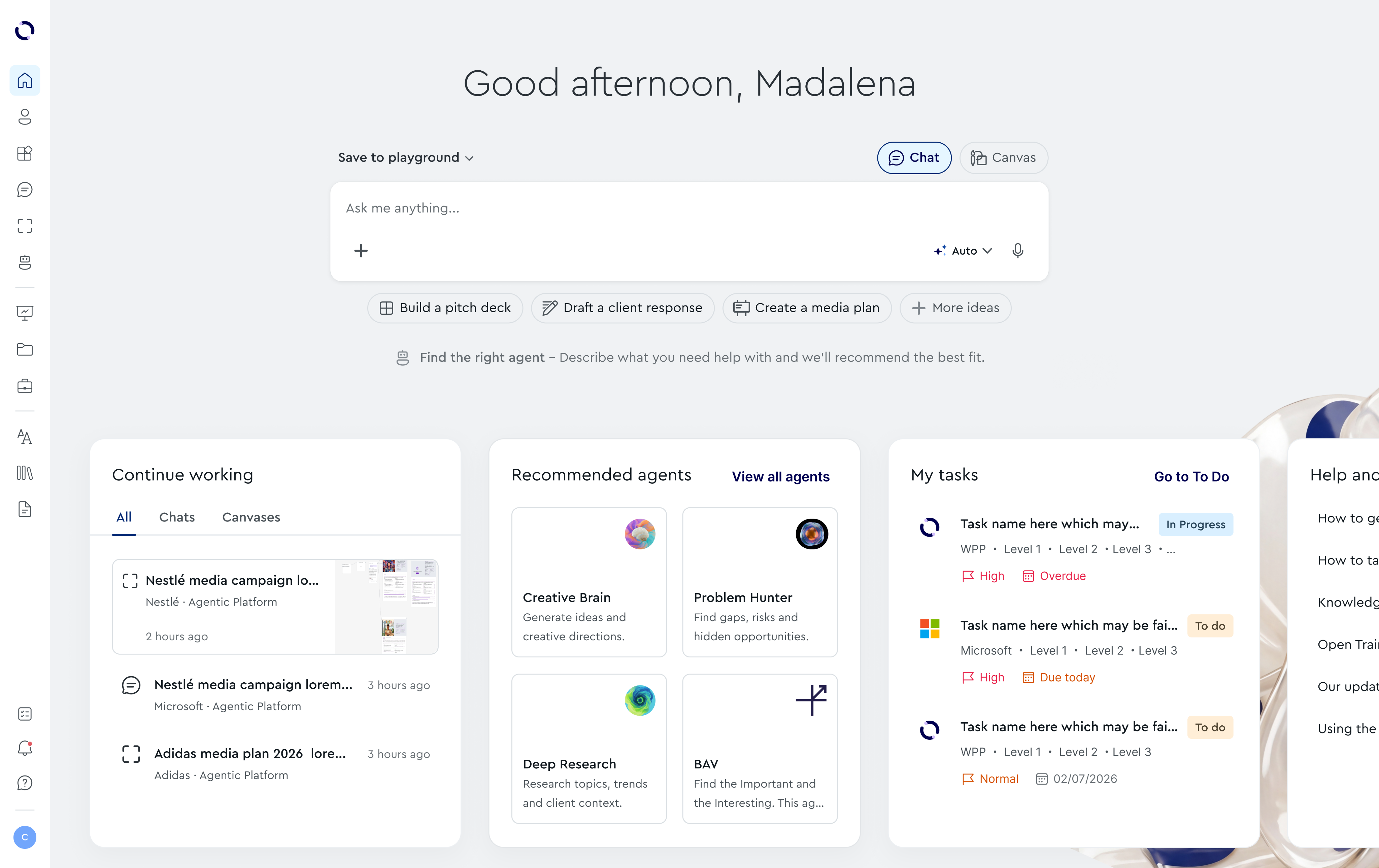 WPP Open project preview
